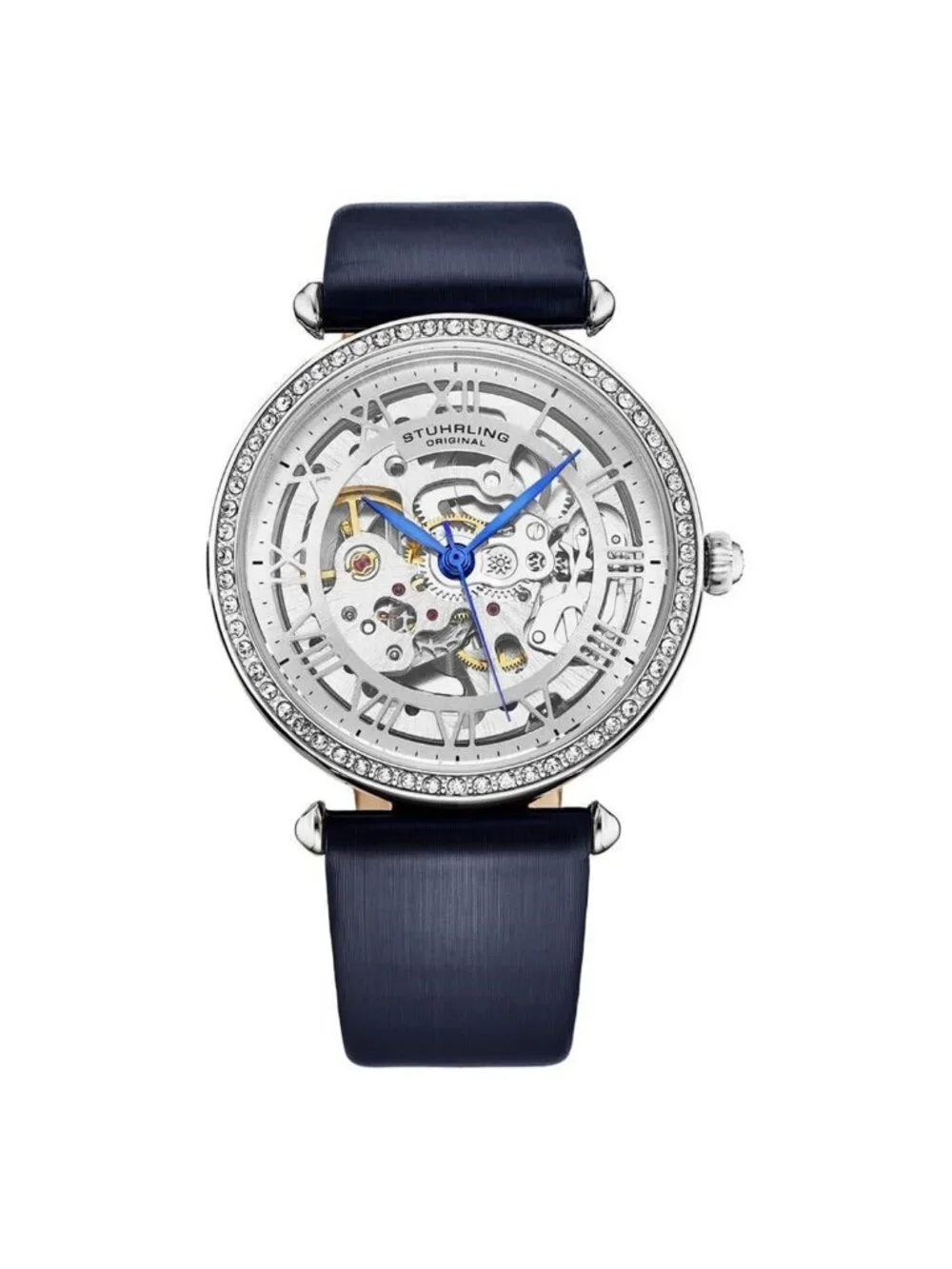 NWT Stuhrling Original Legacy Automatic Silver Dial Ladies Watch
